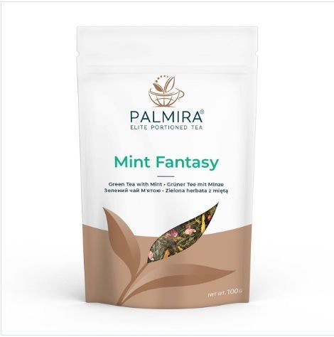 Чай Palmira М'ятна фантазія (Mint Fantasy) ваговий 100г 2858594885 фото