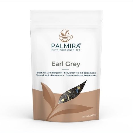 Чай Palmira Сірий Граф (Earl Grey) ваговий 100г 2858666775 фото