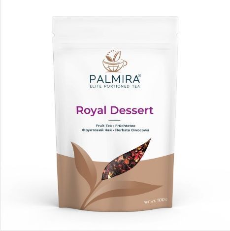 Чай Palmira Королівський десерт (Royal Dessert) ваговий 100г 2858715866 фото